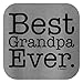 Best Grandpa Ever T-Shirt XL Sport Grey