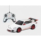 1 24 Scale Radio Remote Control Model Car Porche 911 GT3 RS R C (White) by RASTAR