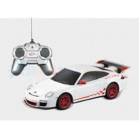 1 24 Scale Radio Remote Control Model Car Porche 911 GT3 RS R C (White) from R/C Cars
