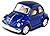 12 pcs in Box: 4" 1967 Volkswagen Beetle, Pull Back Action (Black/Blue/Red/Yellow)