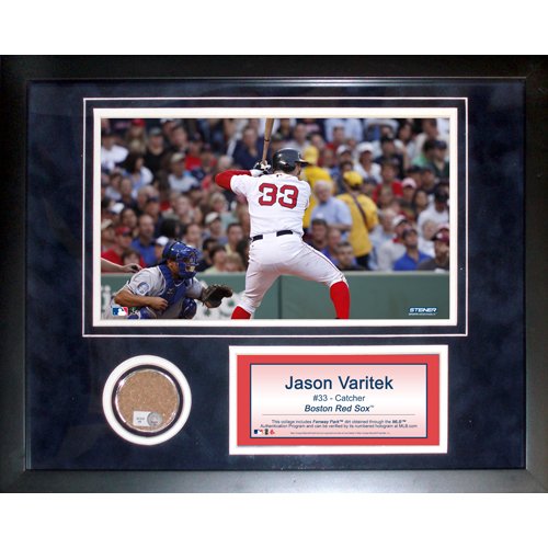 Steiner Sports MLB Jason Varitek Mini Dirt Collage