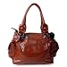 See you Later Alligator! Dark Brown Satchel / Handbag Lady Purse -LIMITED EDITION- (B005)