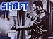 Shaft Movie (In Action, B&W) Poster Print - 24