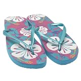 Ladies/Womens Floral Pattern Summer Wear Flip Flops