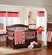 Raspberry Truffle 4 Piece Crib Bedding Set by Banana Fish