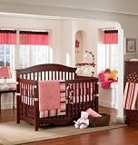 Raspberry Truffle 4 Piece Crib Bedding Set by Banana Fish