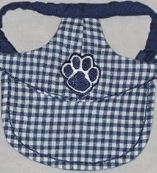 Dog Sun Visor in Navy for Dogs 50-80 lbs