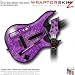 Stardust Purple WraptorSkinz Skin fits Guitar Hero World Tour Guitar for Nintendo Wii (GUITAR NOT INCLUDED)