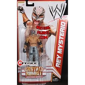  REY MYSTERIO - WWE SERIES 14 ROYAL RUMBLE HERITAGE WWE TOY WRESTLING ACTION FIGURE