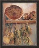Apache Basketry - Framed Art Print