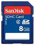 SanDisk 8 GB Class 4 SD Flash Memory Card SDSDB-008G-B35