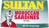 Sultan Moroccan Sardines in Oil 125 gram easy-open tin