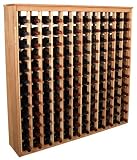 144 Bottle Deluxe Cabinet Style Wine Rack (Premium Redwood)