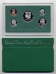 1996 U.S. Proof Set in Original Government Packaging