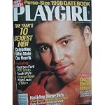 Playgirl Magazine December. 1997 10 Most sexiest Men; Harrison Ford; Matt Lauer book cover