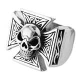 Stainless Steel Skull Ring 10