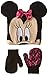 Disney Little Girls' Minnie Mouse Hat and Glove Set