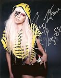 Popstar Lady Gaga Signed 8x10 #1