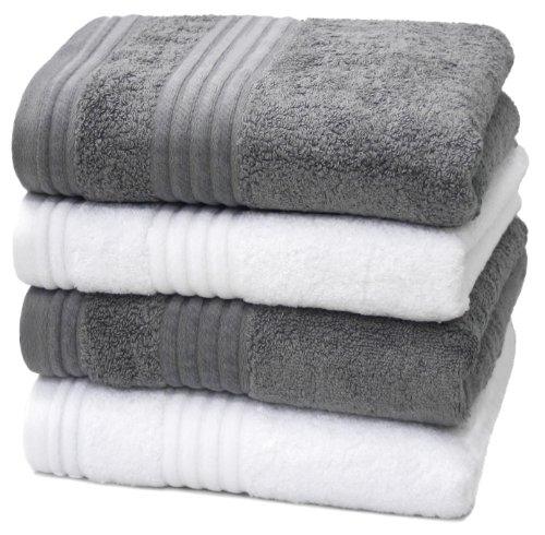 4 tlg. Handtuchset 