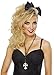 Costume Culture Women's 80's Satin Bow Headband