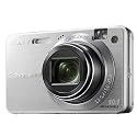Sony Cybershot DSC W-170 S Digitalkamera (10 Megapixel, 5-fach opt. Zoom, 2,7" Display) silber