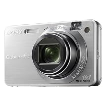 Sony Cybershot DSC W-170 S Digitalkamera (10 Megapixel, 5-fach opt. Zoom, 2,7" Display) silber