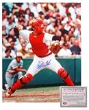 Carlton Fisk Boston Red Sox MLB Hand Signed 16x20 Photograph Throwing