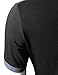 Doublju Mens Pocket embroidered logo patch short sleeve polo shirts