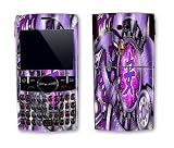 Purple Warp Design Decal Protective Skin Sticker for Samsung Blackjack 2