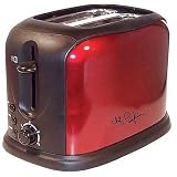 Chef Pepin CH48515 2-Slice Stainless-Steel Toaster, Metallic Red