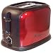 Chef Pepin CH48515 2-Slice Stainless-Steel Toaster, Metallic Red