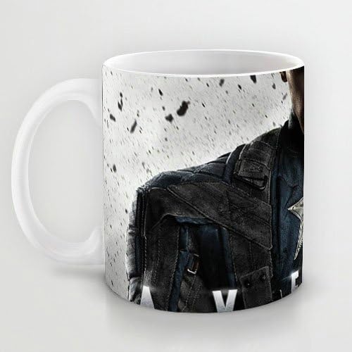 Home Basic Captain America The Winter Soldier Chris Evans Steve Rogers Funny Tea Mugs,Coffer Mugs,Water Mugs