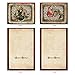 The Best Card Company Variety Pack of 10 Retro Christmas Greeting Cards with Envelopes, Humor Holiday Assortment for Men and Women (10 Designs, 1 Each) - Lacy Holidays M1760XS