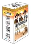 Revue Gaumont Columbia Tristar  / Coffret richard widmark : coup de fouet en retour ; une poignee de plomb ; le jardin du diable ; l'homme aux colts d'or