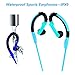 BESIGN SP01 Wired Sweat Proof Earphones, 3.5mm Stereo Sports Running Earbuds, Headsets, Headphones With Mic and Remote Control for Smartphones, Tablets, Mp3 Players (Blue)