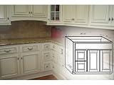 Arlington White V3621DL - Double Door / Double Drawer Left Vanity