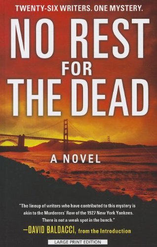 no rest for the dead thorndike press large print mystery series