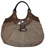 Women's Guess Purse Handbag Shakira Logo Brown