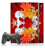 Flaming Rose Skin for Sony Playstation 3 Console