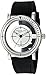 Stuhrling Original Men's 879.01 Leisure Sniper Transparent Swiss Quartz Black Rubber Strap Watch