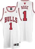 Derrick Rose Chicago Bulls White Swingman Adidas NBA Jersey
