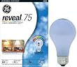 GE 48689 75-Watt A19 Reveal Bulbs, 4-Pack