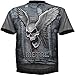 Spiral - Mens - THRASH METAL - Allover T-Shirt Black