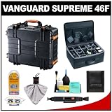 Vanguard Supreme 46F Heavy Duty Waterproof, Airtight & Dustproof Professional Hard Case with Foam Interior + Divider Bag for Digital SLR Cameras