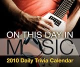 On This Day . . . Music - Box 2010 Box Calendar