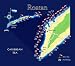 Roatan Dive Map