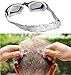 iORCA Adult Swim Goggles for Men and Women with Anti-Fog, Anti-Shatter Swimming Lenses - Includes a FREE Premium Protective EVA Zipper Case - Compare to Speedo, Aqua Sphere - Get the Best and Most Comfortable Swim Goggles! (Silver)