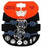 New York Yankees - MLB Stretch Bracelet / Hair Ties (Set of 2)