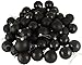 Vickerman 4 Finish Ornament Set, Includes 60 Per Box, 2.4-Inch, Black