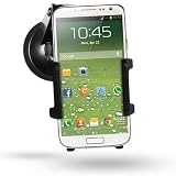 Premium In Car Holder Windscreen Suction Mount for Samsung Galaxy S3 i9300 / S4 i9500 - Mobile Accessories By Sunwire&reg;